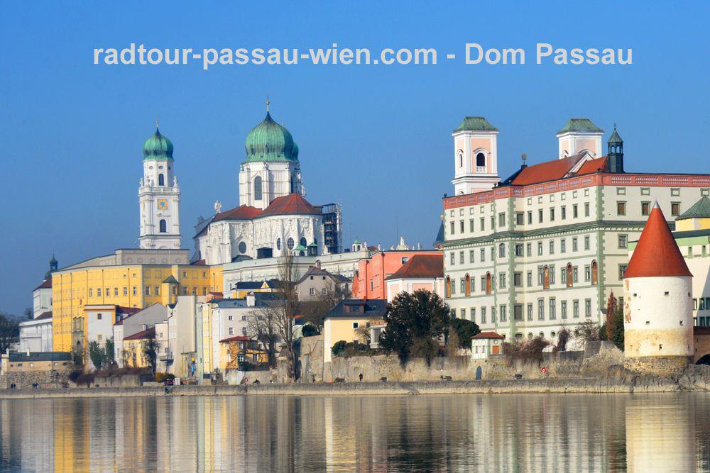 Sykkeltur Passau-Wien - Domkirken St.Stephan i Passau