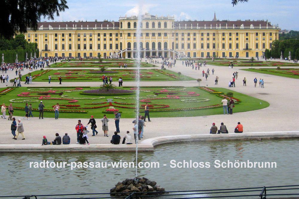 Sykkeltur Passau-Wien - Schönbrunn-palasset