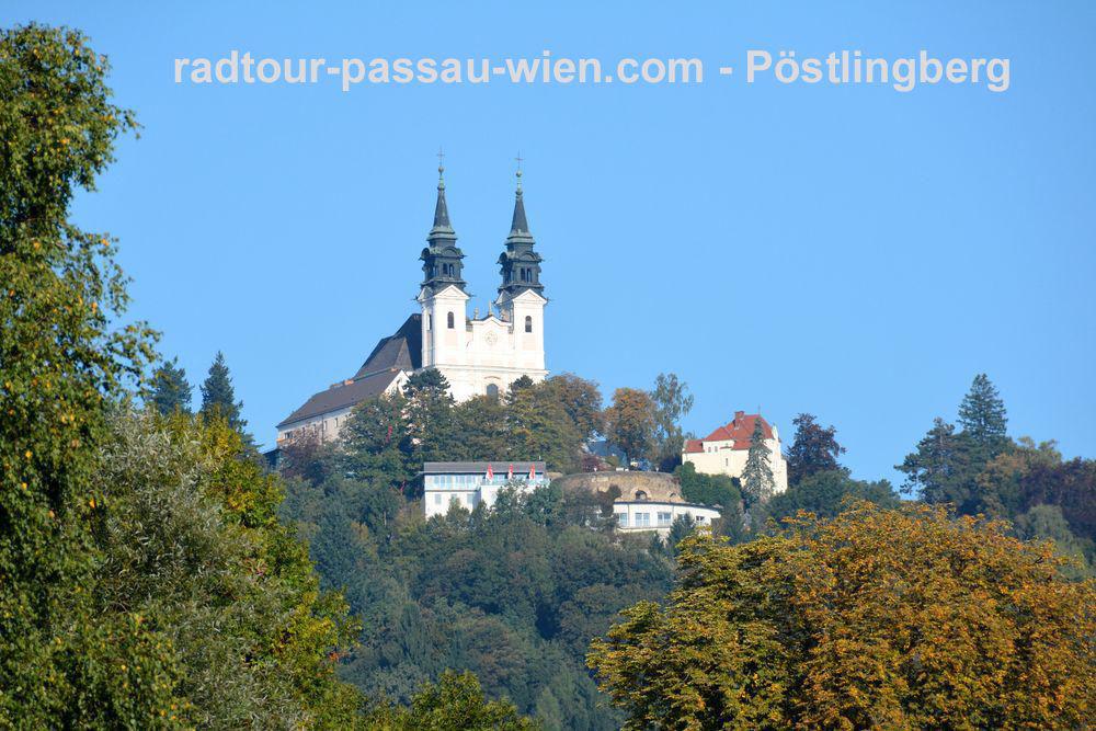 Sykkeltur Passau-Wien - Kirken på Pöstlingberg
