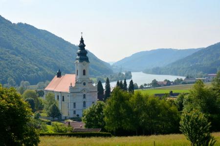Passau - Wien med sykkel & båt -  Klosteret Engelszell